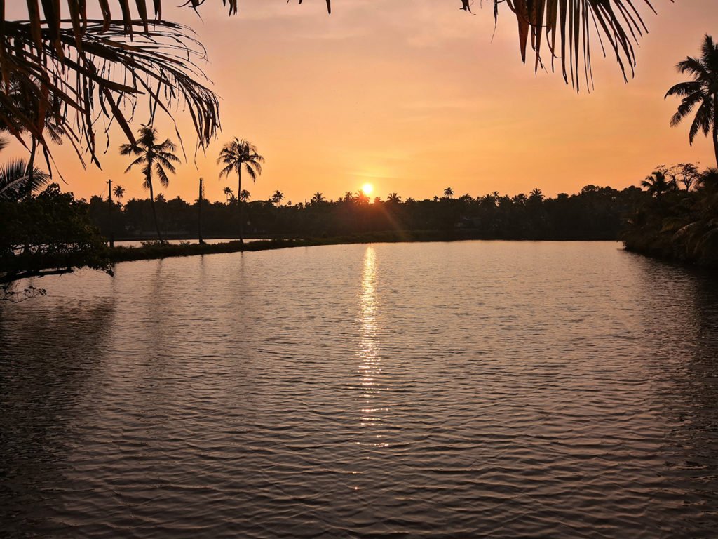 Sunset at Ezhikkara