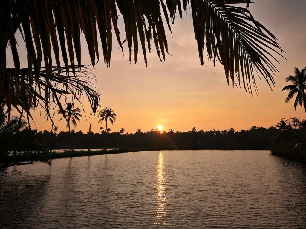 Sunset at Ezhikkara